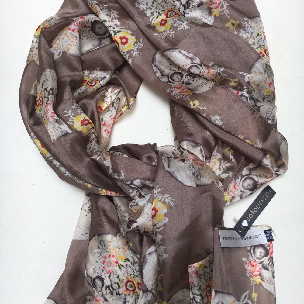Sculls 100% Silk Scarf